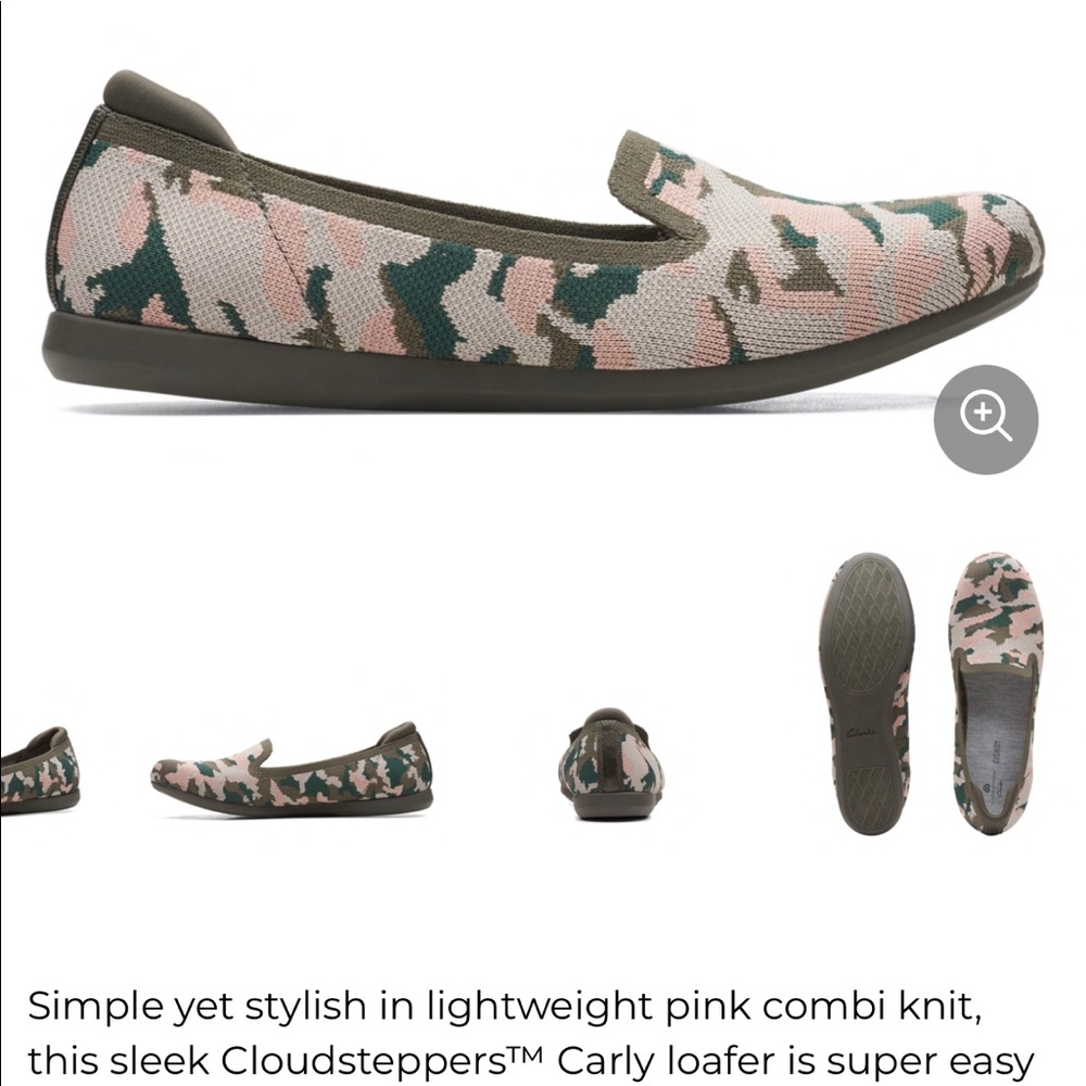 Clark’s flat shoes
